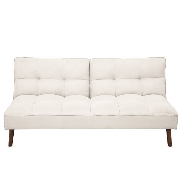 Schlafsofa ELVOA Webstoff Xana: Silber