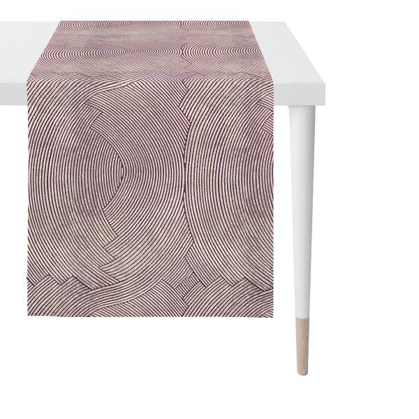 Tischläufer Loft Style Mischgewebe - Mauve