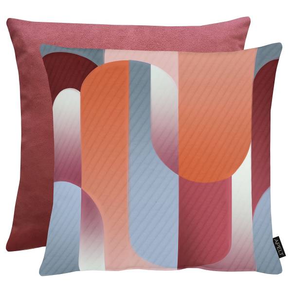Dekokissenbezug Ben Mischgewebe - Rot - 49 x 49 cm