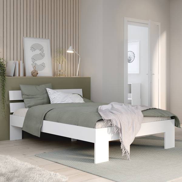 Eenpersoonsbed Piarco wit