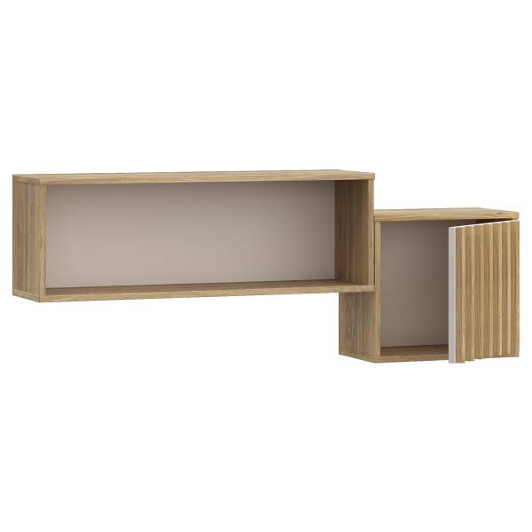 Scaffale da parete Tikano Cashmere / Effetto rovere