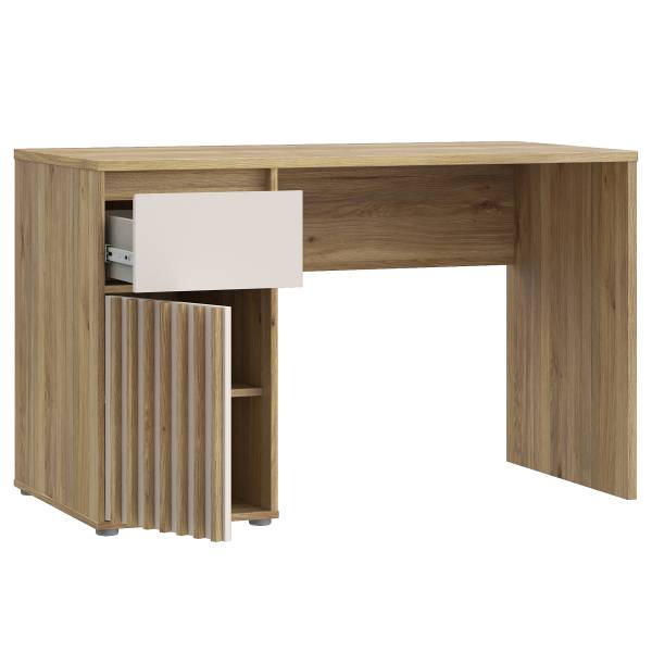 Schreibtisch Tikano Kaschmir / Eiche Mauvella Dekor