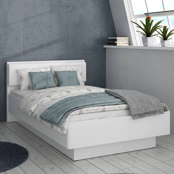 Eenpersoonsbed Tanaza wit