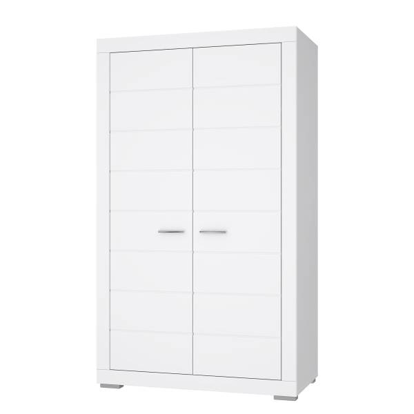 Kledingkast Tanaza wit - Breedte: 116 cm