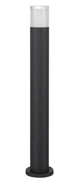 Luminaires de chemin Noten Aluminium / acrylique - Noir - Hauteur : 80 cm