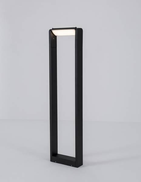 Lampe de chemin Volvel Aluminium / acrylique - Noir