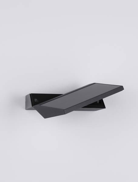 Außenwandleuchten Prim Aluminium / Klarglas - Anthrazit