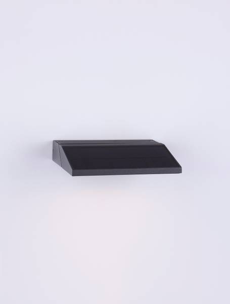 Außenwandleuchten Prim Aluminium / Klarglas - Anthrazit