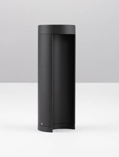 Wegeleuchte Tien Aluminium - Schwarz - Höhe: 25 cm