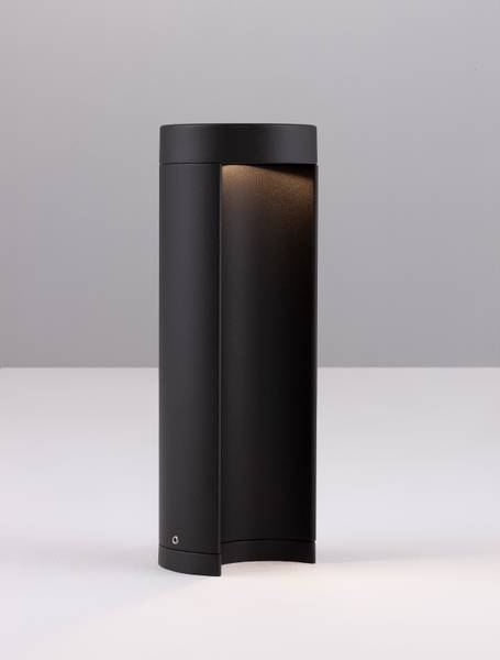 Wegeleuchte Tien Aluminium - Schwarz - Höhe: 25 cm