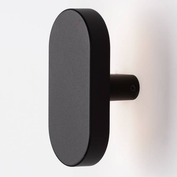 Außenwandleuchte Ofir Aluminium / Acrylglas - Schwarz