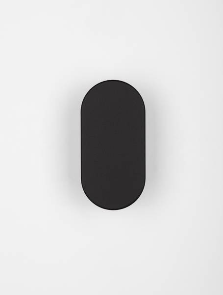 Außenwandleuchte Ofir Aluminium / Acrylglas - Schwarz