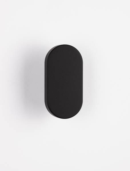 Außenwandleuchte Ofir Aluminium / Acrylglas - Schwarz