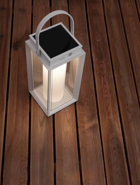 Wegeleuchte Verhal Aluminium / Milchglas - Weiß - Weiß