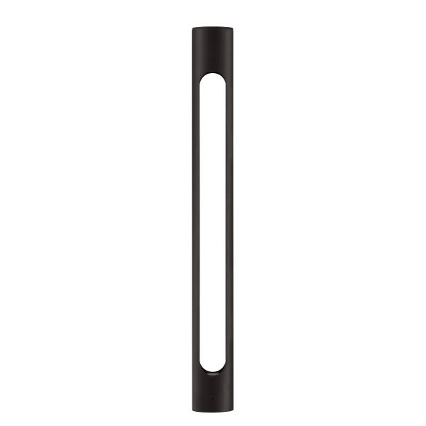 Wegeleuchte Ellery Aluminium - Schwarz - Höhe: 80 cm