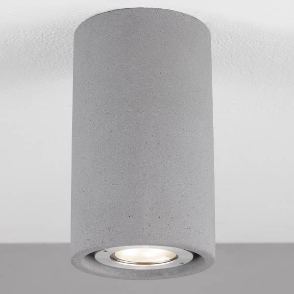 Außendeckenleuchte Emile Aluminium - Grau
