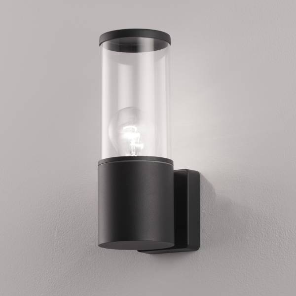 Außenwandleuchte Zosia Aluminium / Acrylglas - Anthrazit