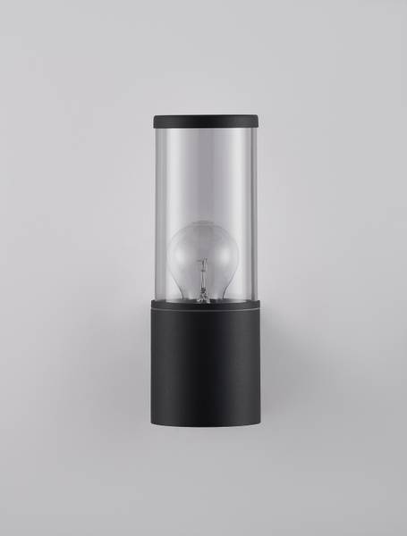 Außenwandleuchte Zosia Aluminium / Acrylglas - Anthrazit