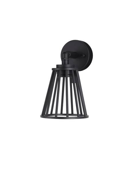 Außenwandleuchte Carina Aluminium - Schwarz