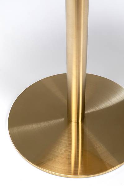 Beistelltisch Julie Metall - Gold