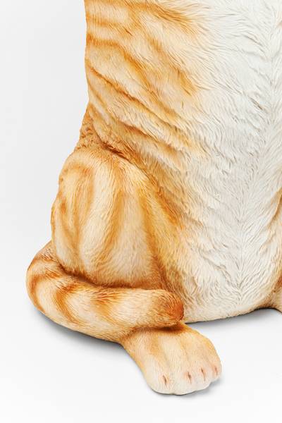 Tavolino Animal - Gatto Beige / Bianco