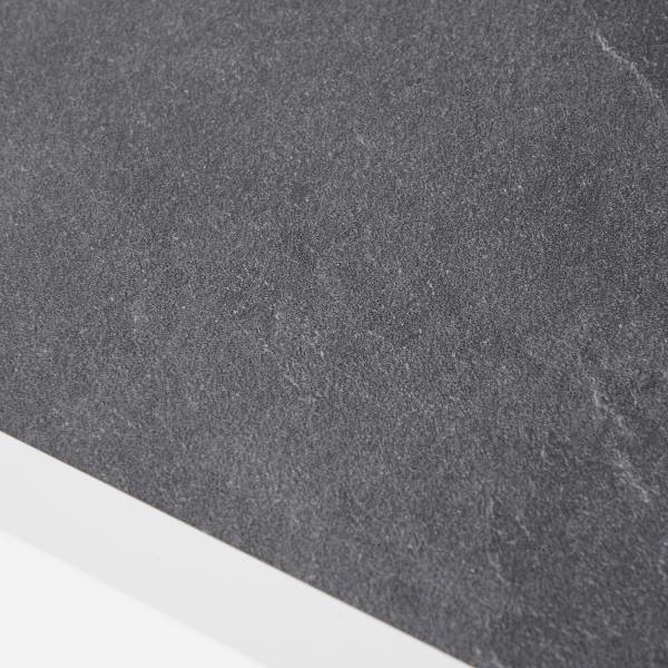 Comò Fleres Bianco lucido / effetto pietra