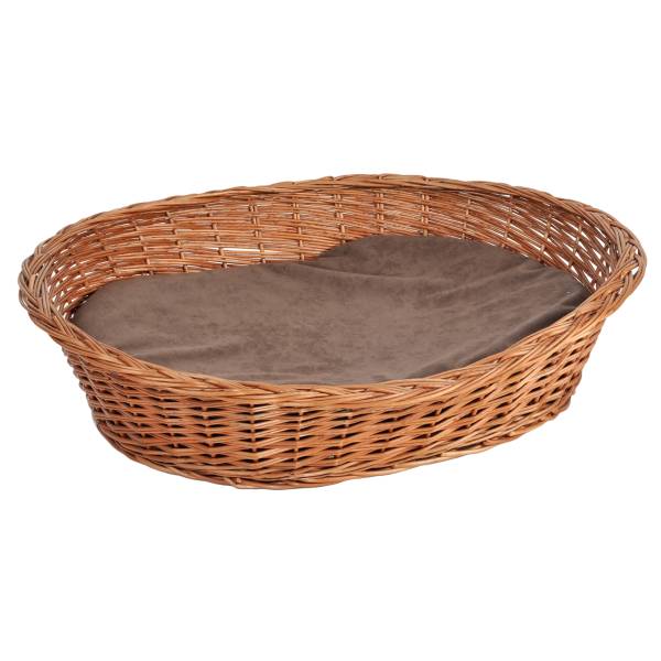 Hondenmand Ragg Gr.3 wilgenvlechtwerk/polyester - bruin