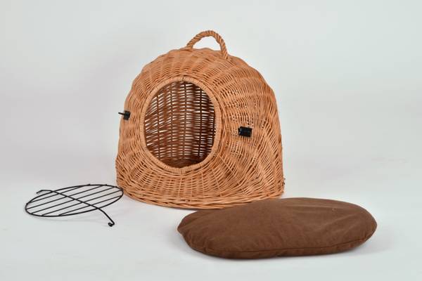 Reismand Petiva Gr.2 wilgenvlechtwerk - bruin