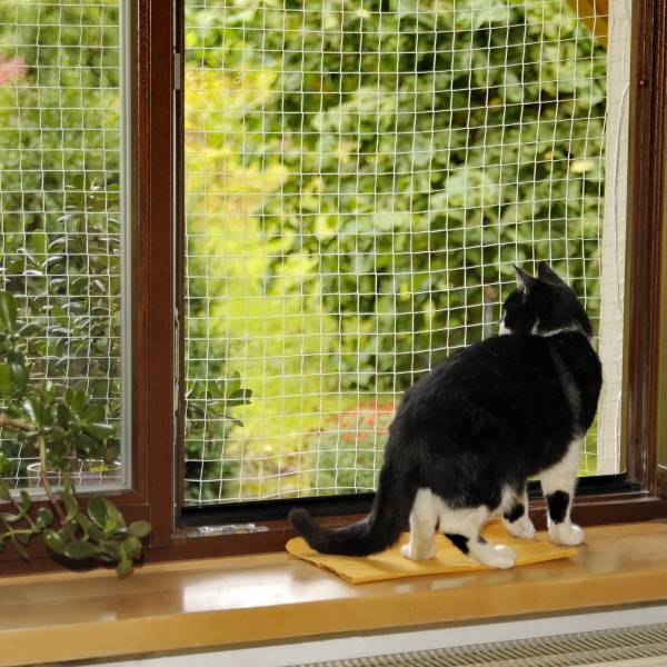 Rete di sicurezza Whisk 2x2 m Poliestere - bianco