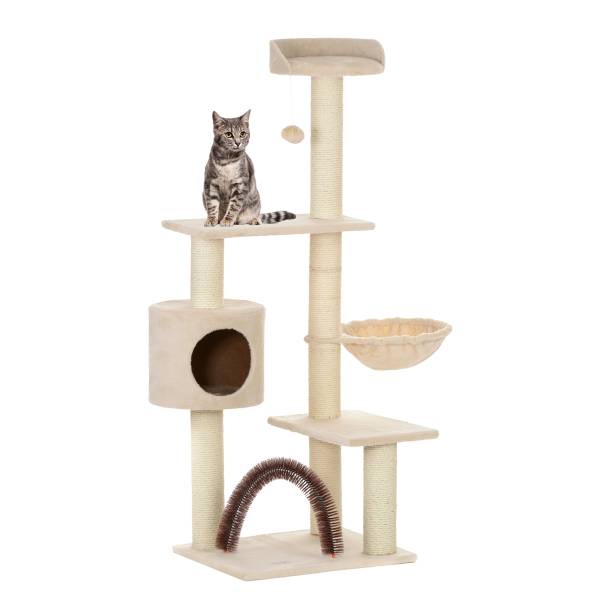 Albero tiragraffi Lats A Poliestere - Beige