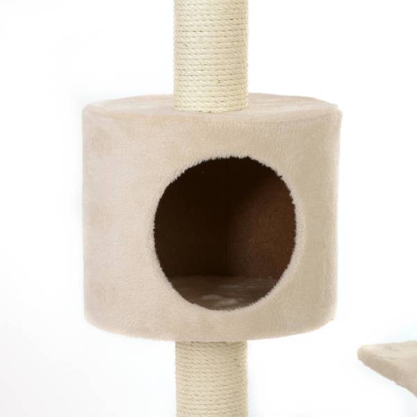 Albero tiragraffi Lats A Poliestere - Beige