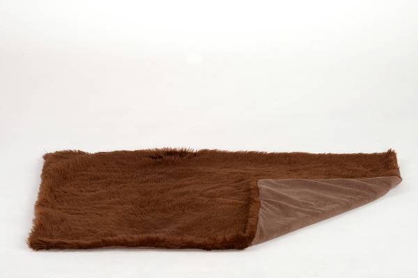 Ligdekentje voor honden Ruby Gr.2 polyester - bruin