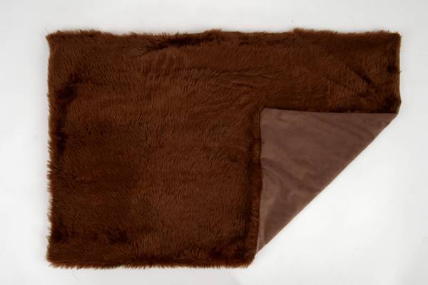 Ligdekentje voor honden Ruby Gr.2 polyester - bruin