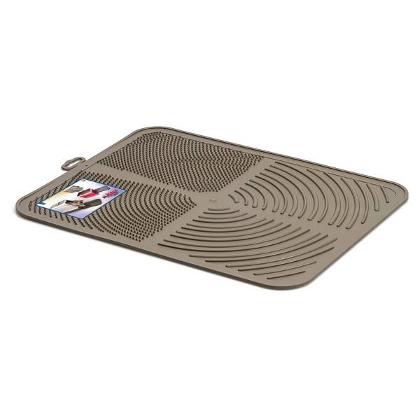 Tapis anti-salissures Alladin Polyester PVC - Gris