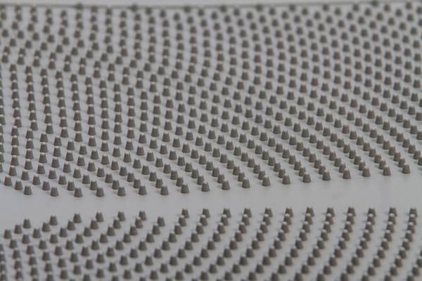 Tapis anti-salissures Alladin Polyester PVC - Gris