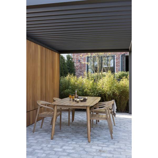 Tavolo da giardino Tobulo Acacia massello