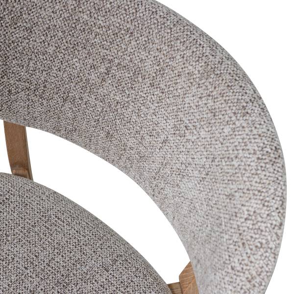Set di 2 sedie da pranzo Henina Color grigio chiaro