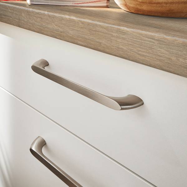 Singleküche Pino 160 cm Kombi A Weiß - Ausrichtung links