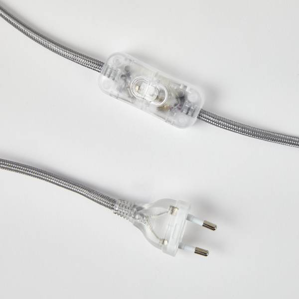 Tafellamp LOOMY staal - zilverkleurig - zilver