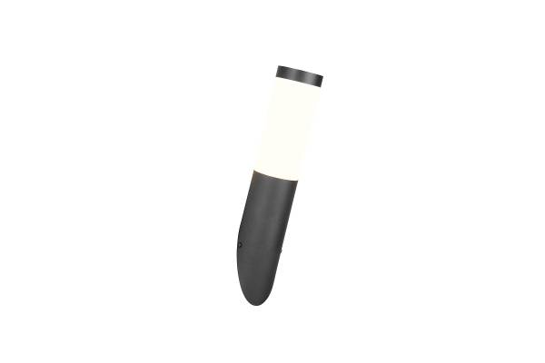 Außenwandleuchte Trioto Polycarbonat / Edelstahl - 1-flammig