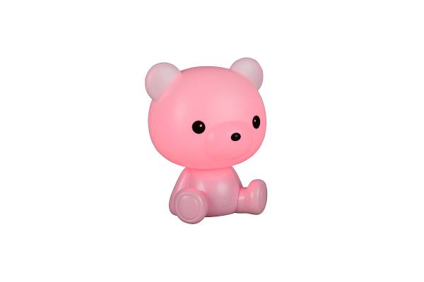 LED-Tischleuchte Cutie ABS - 1-flammig - Rosa