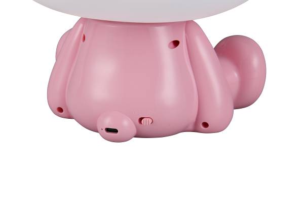 LED-Tischleuchte Cutie ABS - 1-flammig - Rosa