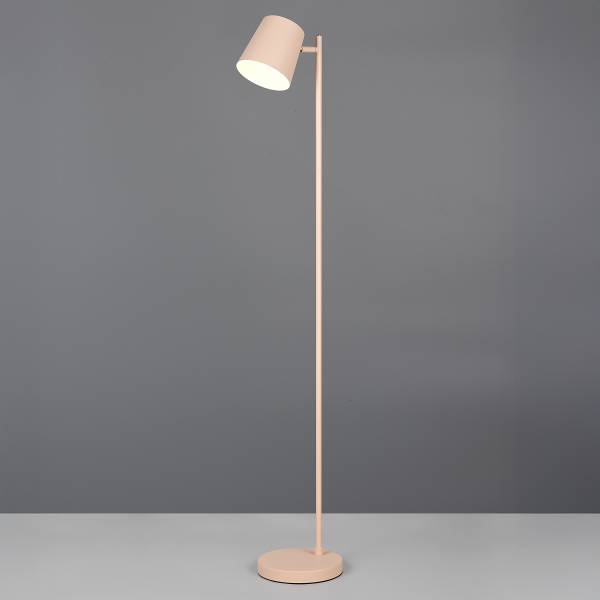 Lampadaire LED Blake Fer - 1 ampoule - Beige