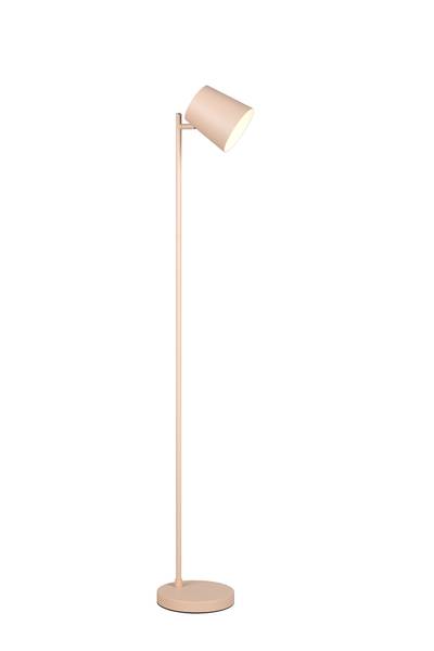 Lampadaire LED Blake Fer - 1 ampoule - Beige