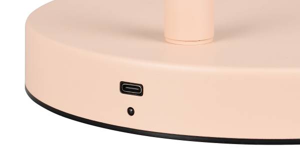 Lampadaire LED Blake Fer - 1 ampoule - Beige