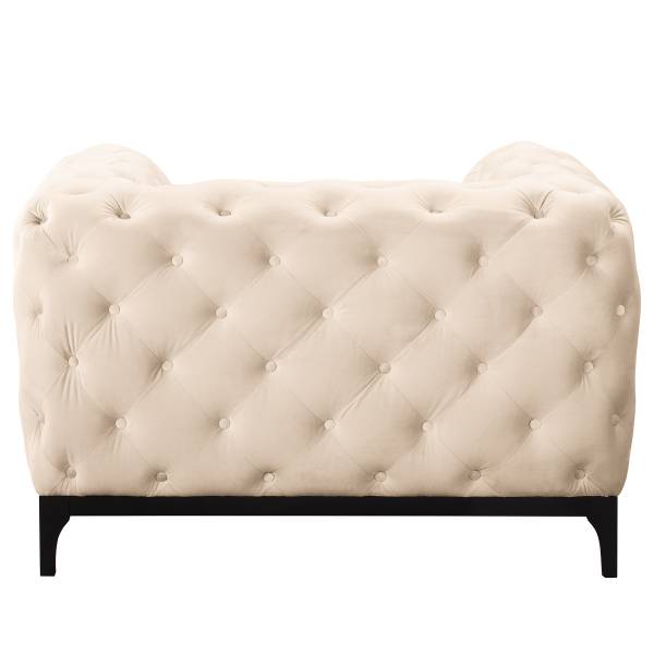 Sessel Truco Samt Ravi: Creme