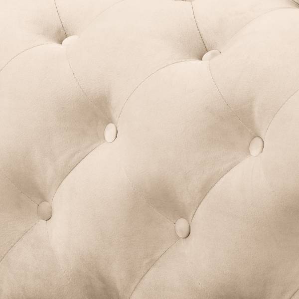 Sessel Truco Samt Ravi: Creme
