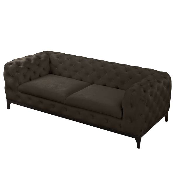 2,5-Sitzer Sofa Truco Samt Ravi: Espresso