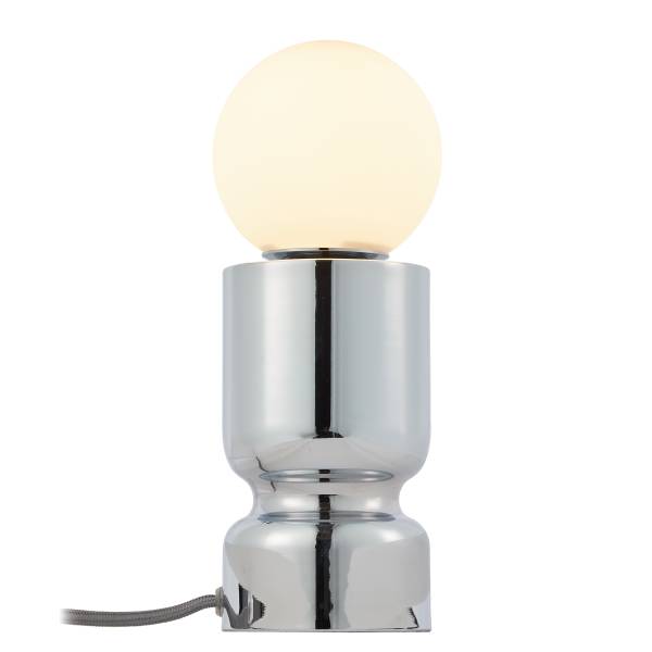 Lampada da tavolo CHROME Vetro - Argento