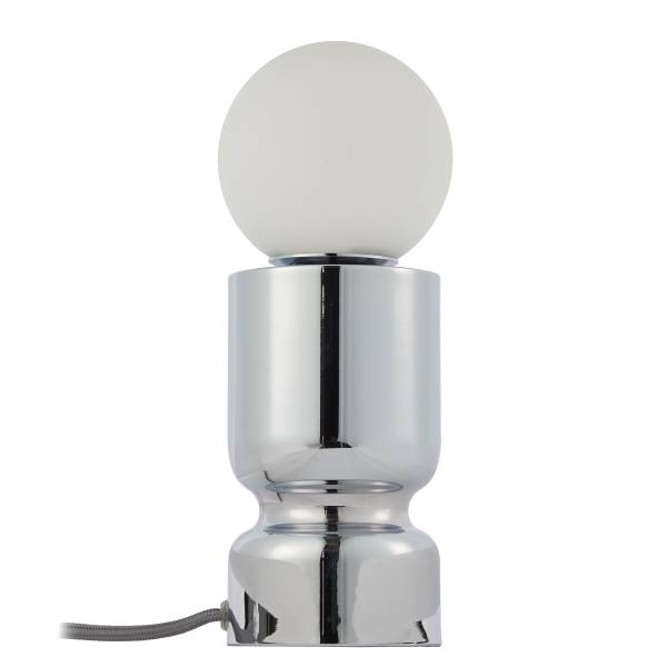 Lampada da tavolo CHROME Vetro - Argento